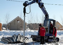 Гидробур на базе экскаватора Гидробур на базе экскаватора