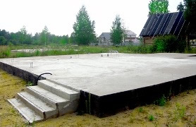 Монолитная плита Монолитная плита