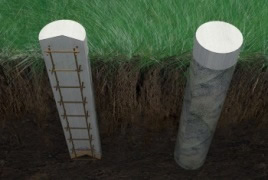 Опора в разрезе Опора в разрезе