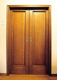 Раздвижные двери: конструкция и материалы