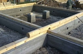 Выравнивание ленточного фундамента Выравнивание ленточного фундамента
