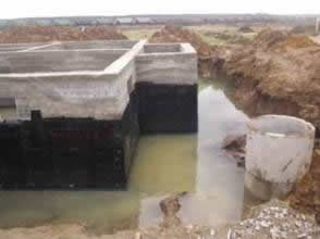 Высокий уровень грунтовых вод